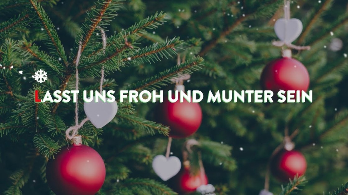 Lasst uns froh und munter sein