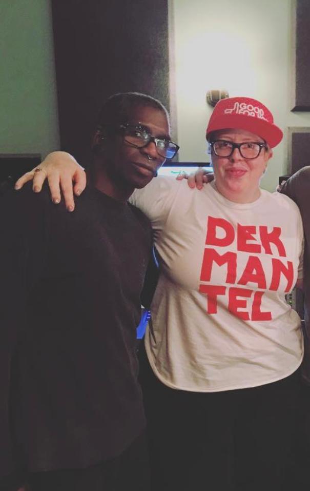 The Blessed Madonna & Jamie Principle Pic: facebook.com/theblessedmadonna