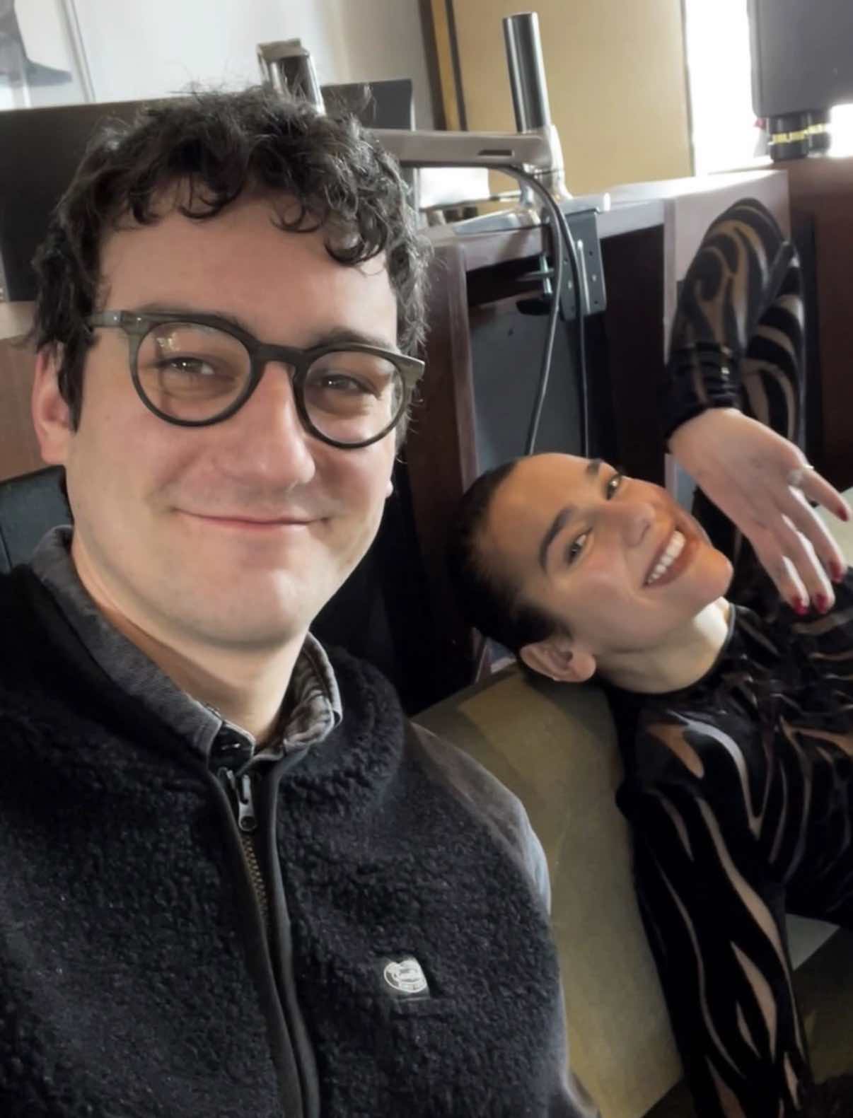 Danny L Harle & Dua Lipa Pic: instagram.com/dannylharle